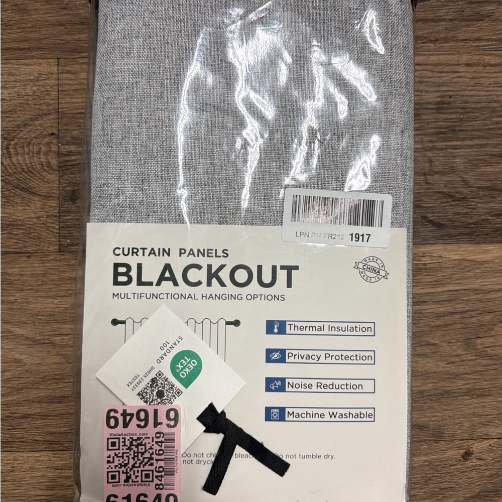 Blackout Curtain Panel - Light Gray